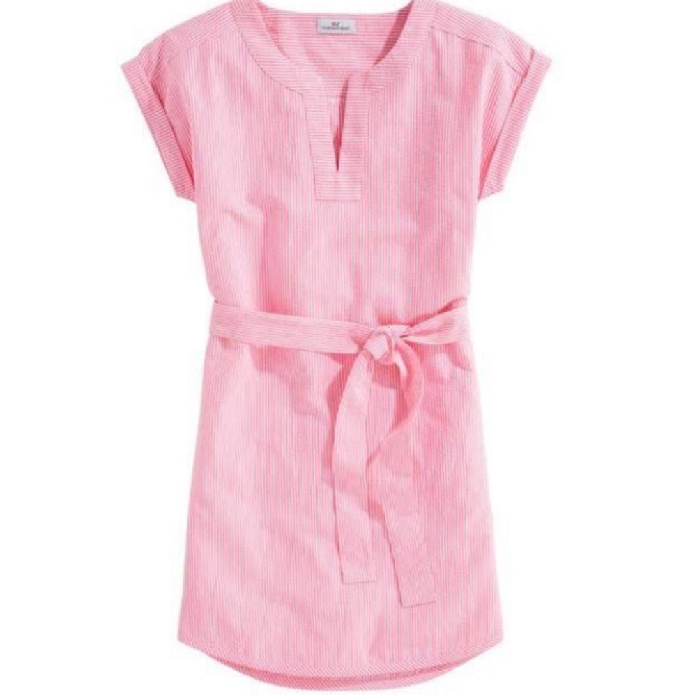 Vineyard Vines Seersucker harbor tunic dress M